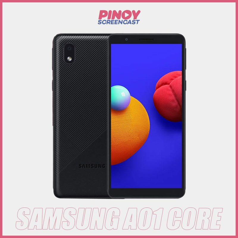 Samsung A01 Core - Pinoyscreencast | Tech News , Phones Specs